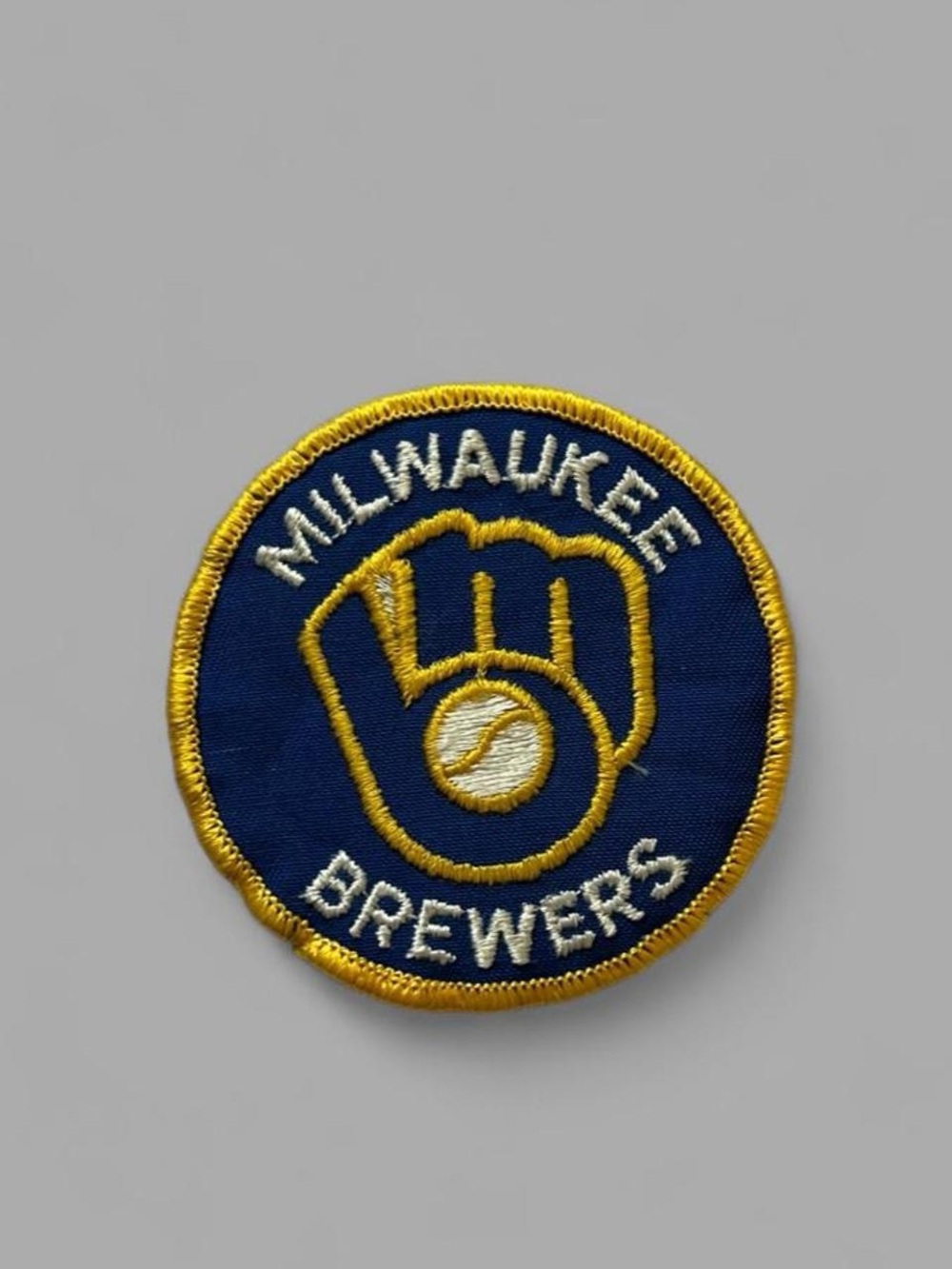 Vintage 80’s Milwaukee Brewers MLB 3in Patch